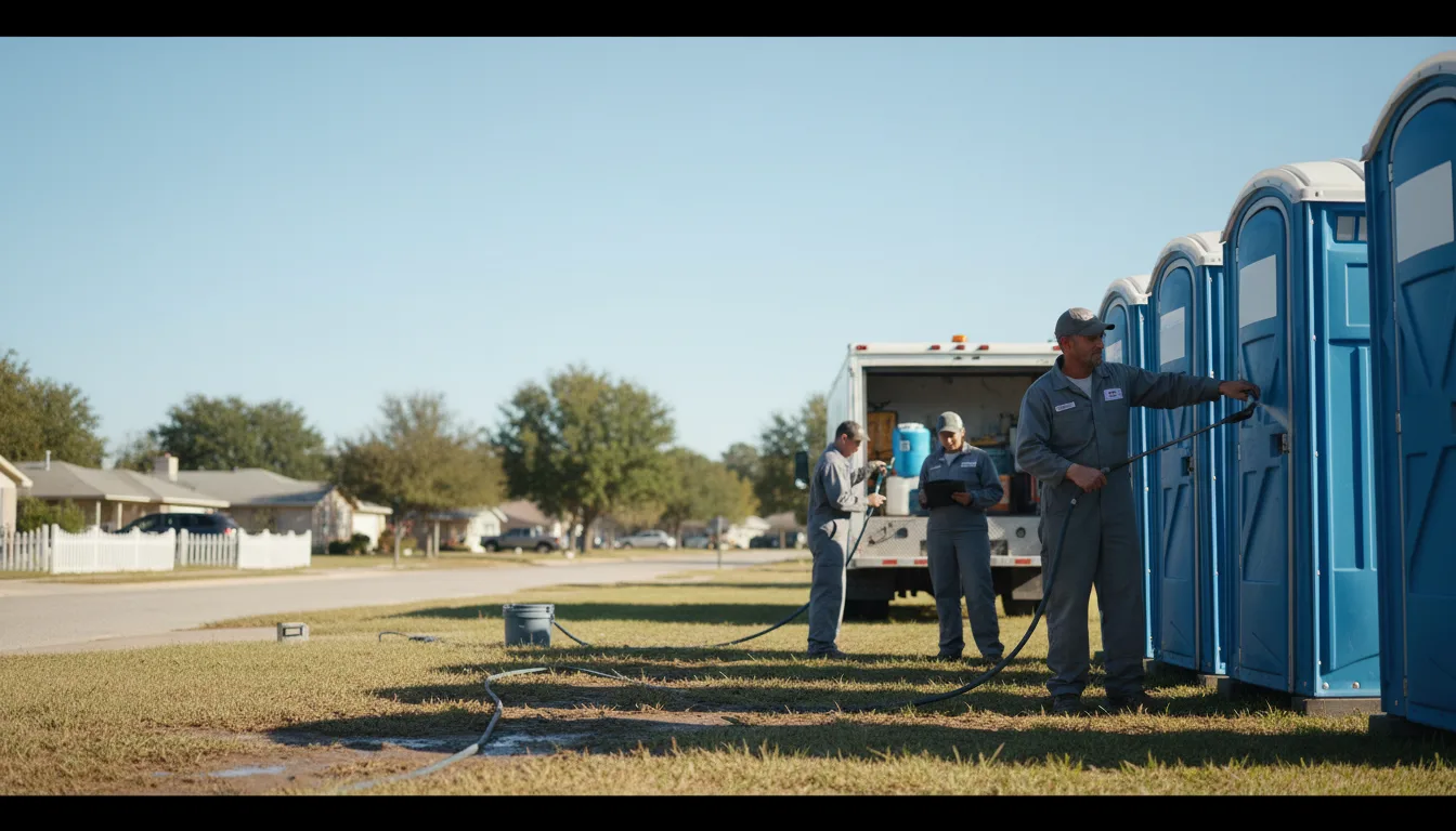 Long-Term Portable Toilet Rental in Clutier, IA near me